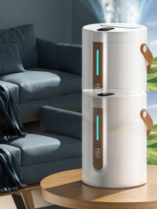 Quiet Humidifier Small Desktop Office Bedroom Air Purifier Essential Oil Spray No Noise Night Light USB Powered Home Appliance