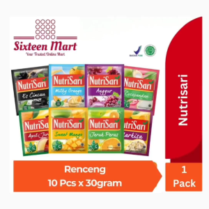 NutriSari Drink Sachet - Minuman Buah Vitamin C Vitamin D 10pcs AVAILABLE ALL VARIAN (SG)