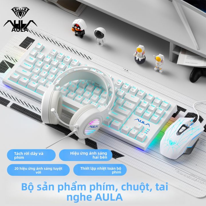 ESPORTS LIVNG MUSEUM | Bộ Bàn Phím Và Chuột Có Dây Cho Gaming 87 Phím ...