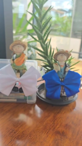 โบว์ติดผมนักเรียน ผ้าซาติน เรียบร้อยสวยงาม งานพรีเมี่ยมเกรด