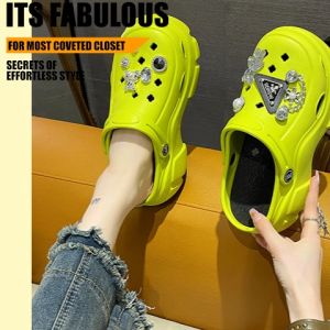 NDDshop รองเท้าหัวโตเสริมส้น สวยพื้นนิ่มใส่สบาย แถมติดติดน้องหมีน่ารักแบบเก๋กรุบ