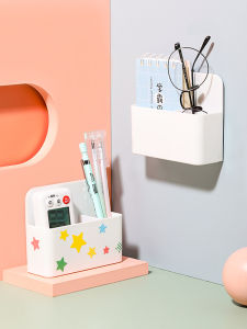 Magnetic Whiteboard Storage Box Office Organization Small Size with Partition And Magnetism Plastic Wall Mount for Miscellaneous Items