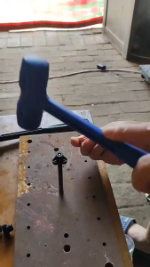 Portable Anti-dropping Safety Hammer Plastic Hammer Furniture Installation Hammer Decoration Household Tools