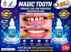 <TERLARIS> PENUMBUH GIGI DALAM 3 HARI ALAMIAMPUH CEPAT DAN PERMANEN [MAGIC TOOTH] | Gigi patah rapih dan bersih | Gigi ompong tertambal lagi | Gigi keropos | Penghilang karang gigi | Pemutih gigi [COD/BAYAR DITEMPAT]