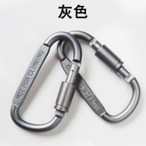 Móc Treo Đa Năng Bằng Hợp Kim Nhôm D Hình Ngoài Trời Móc Treo Lớn Cho Ba Lô Móc Khóa an Toàn Cho Chèn Lò Xo