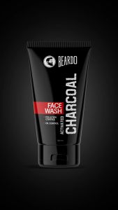 Beardo Activated Charcoal Face Wash for men 100ml | For Deep Pore Cleaning and Removes Dirt | face wash for acne and pimples | face wash for oily skin