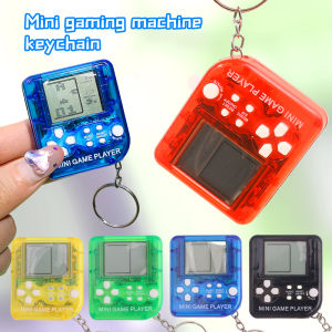 Pocket Mini Classic Game Machine Keychain Childrens Handheld Retro Nostalgic Game Console With Keyring Video Game 26 Games Gift