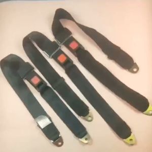 135cm 2 Titik Safety Belt/Adjustable Sabuk Pengaman Mobil/Dengan Sekrup Sabuk Auto Universal COD