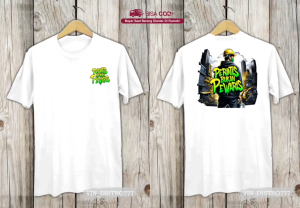 KAOS DISTRO OBLONG DEWASA COWOK-CEWEK SABLON DEPAN -BELAKANG DIGITAL PRINT/PERINTIS BUKAN PEWARIS