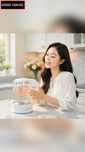 (Chính hãng) Ấm đun nước siêu tốc Asia đun sôi siêu nhanh tự ngắt an toàn đế xoay 360 độ bảo hành 2 năm