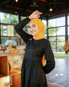 Jilbab hijab kerudung krudung wanita dewasa pashmina instan terbaru new terlaris terkini modern kekinian murah viral 2022 Arrafi AR 696 adem mudah di bentuk cantik tanpa non pet bahan baby doll premium cantik bayar di tempat COD gratis ongkir