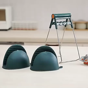 Set 3 in 1 Alat penjepit mangkok capit loyang/Penjepit panci anti panas/Holder panci anti panas/Jepitan kukusan/Penjeepit mangkok tahan