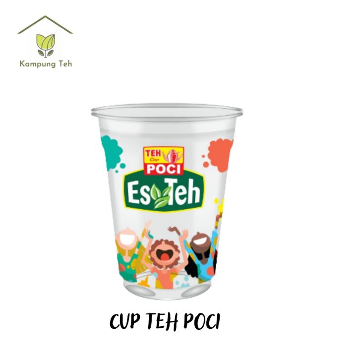 Cup Teh Poci Gelas Plastik Original Lazada Indonesia 8467