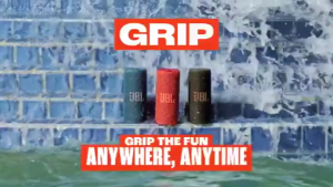 [𝐎𝐑𝐆𝐈𝐍𝐀𝐋] JBL Grip Compact Bluetooth Speaker | Bold JBL Pro Sound | Ambient Light
