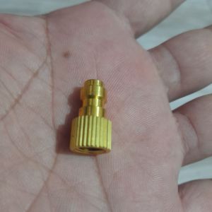 spare part pompa angin 6000psi. sukucadang pompa tekanan tinggi.kuningan spare part pompa. kopler mobil motor