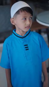 Stelan Koko Anak Laki-laki Model Pakistan LIS Usia 1-14 Tahun Gratis Peci Rajut