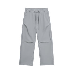 BODYDREAM | Wrinkle Nylon Lightweight Straight Pants