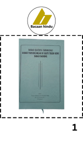 Buku Babad Ksatriya Taman Bali Babad Pamancangah Ki Gusti Tegeh Kori Babad Badung Agama Hindu Bali