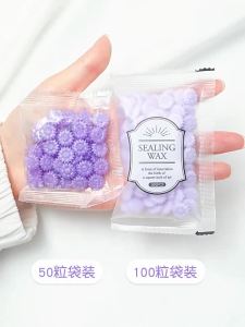 300 Chiếc Retro Hoa Hướng Dương Niêm Phong Hạt Sáp Vintage Làm Thiệp Cưới Tiếp Liệu Cho Phong Bì Lời Mời Thủ Công Trang Trí