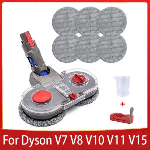 Bộ Đầu Lau Điện Cho Máy Hút Bụi Dyson V7 V8 V10 V11 V15 Gen5 Với Bộ Phận Lau Có Bình Chứa Nước Và Khăn Lau