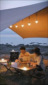 (พร้อมส่ง)[#05 Shine Trip]โคมไฟย้อนยุคอายุการใช้งานแบตเตอรี่ที่ยาวนาน แบบชาร์จไฟได้ ความจุ 1200mAH Type-c