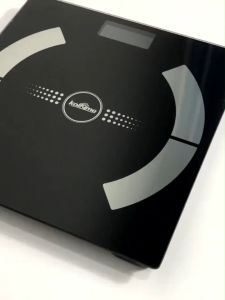 เครื่องชั่งน้ำหนักไขมันในร่างกายไร้สาย รองรับบลูทูธไขมัน BMI BMR มวลกล้ามเนื้อเครื่องชั่งน้ำหนักดิจิตอลไร้สายพร้อมแอพสมาร์ทโฟน