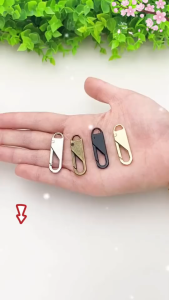 Móc thay đầu khóa kéo kim loại cao cấp – Set 5 cái – Sửa khóa kéo túi xách balo áo khoác nhanh gọn