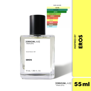 OriginLab EROS inspired Mens Perfume - Oil Rich Concentration Hypoallergenic French Imported Scent - Travel size edp