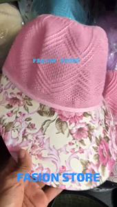 topi caddy wanita motif bunga impor topi pantai wanita terbaru 2024 topi untuk hijab wanita kekinian