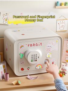 JIHU | Large Capacity Childs Piggy Bank With Password Protection