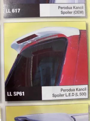 Perodua Kancil Spoiler Mira L5 LED