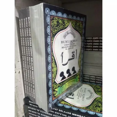 PROMO 10 BUKU IQRO Besar Jilid 1-6 -BUKU IQRO BESAR A5 15 X 20