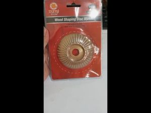 (BGH) Mata Gerinda Kayu Parut /Wood Shaping Disc 100mm (Curve)
