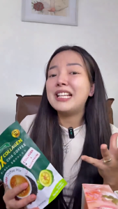 FITGUM 20X Collagen Chia Coffee For Loss Weight Management Anti-Aging Whitening Skin Organic