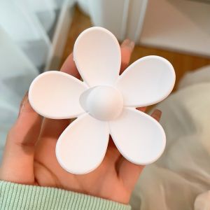 Candy Colored Flower Clip Large Bathing Flower Claw Clip Stylish Hair Accessories for Women Trendy Fashion Jewelry