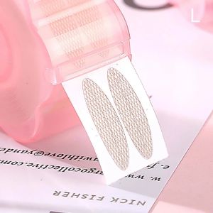 360Pcs/box Big Eyes Makeup Eyelid Sticker Double Eyelid Tape Fold Self Adhesive Stickers S/L Makeup Clear Beige Invisible Too