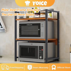Yioce H shape kitchen rack Microwave rack Kitchen Storage Rack Oven Rack Microwave Oven Rack