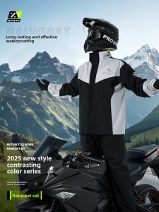 KeyRu | Rainproof Thickened Adult Separated Motorcycle Rain Suit