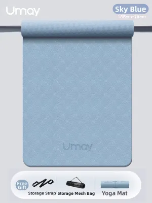 Umay(佑美) | Thickened Shock Absorbing Silent Slip-Resistant Yoga Mat for Women