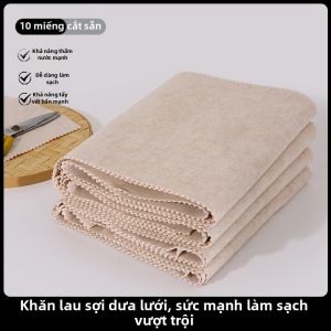 Besee | Khăn Lau Bát Chống Dầu Không Rụng Lông Thấm Hút