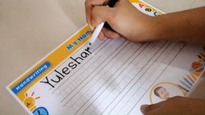 Laminated Erasable Tracing Activity