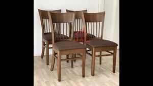 GF coco s6/238R classic wooden dining chair with cushion seat / 2 pcs or 4 pcs/ kerusi makan