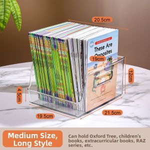 Kaman | Transparent Book Storage Box