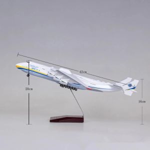 An-225 Antonov 1:200 Airplane Model Transport Scale Ukraine Painted Mriya Strategic Cargo Aircraft Diecast Model for Collection
