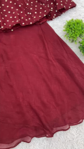 [PRE-ORDER] Ready Made Crunchy Silk Embroidery Sequence Work Suit (10-15days delivery)