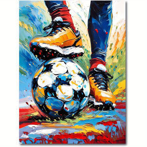 Kayou | 500/1000/1200/2000 PCS Jigsaw Puzzles Football Enthusiast Still Life Family Activity Games for Bedroom Gameroom Home Decor Gift