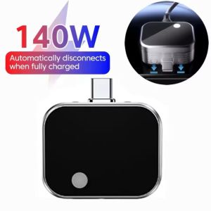 140W Universal New Intelligence Full Charge Auto-Disconnect Charging Adapter Type C Charging Separator Auto Power Cut Off