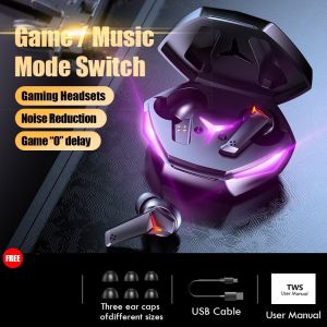 🎧【Readystock】 + FREE Shipping 🎧 T33 Wireless Gaming Headset Bluetooth 5.1 Earphone Full Bass Noise Cancelling Earbuds HiFi Stereo Handsfree