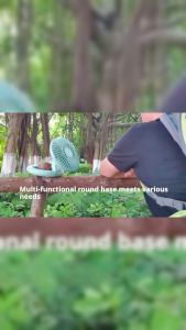 Oscillating Kipas Mini Portable Small Fan Desktop - Folding USB Charging Fan 小风扇