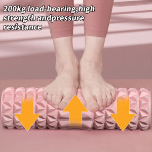 Solid massage roller foam axis massage roller - auxiliary massage muscle relaxation massage stick exercise fitness relaxation ar
